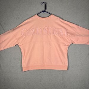 MGM Resorts Spirit Jersey Women's Size XL Pink Gold Strike Crew‎ Neck